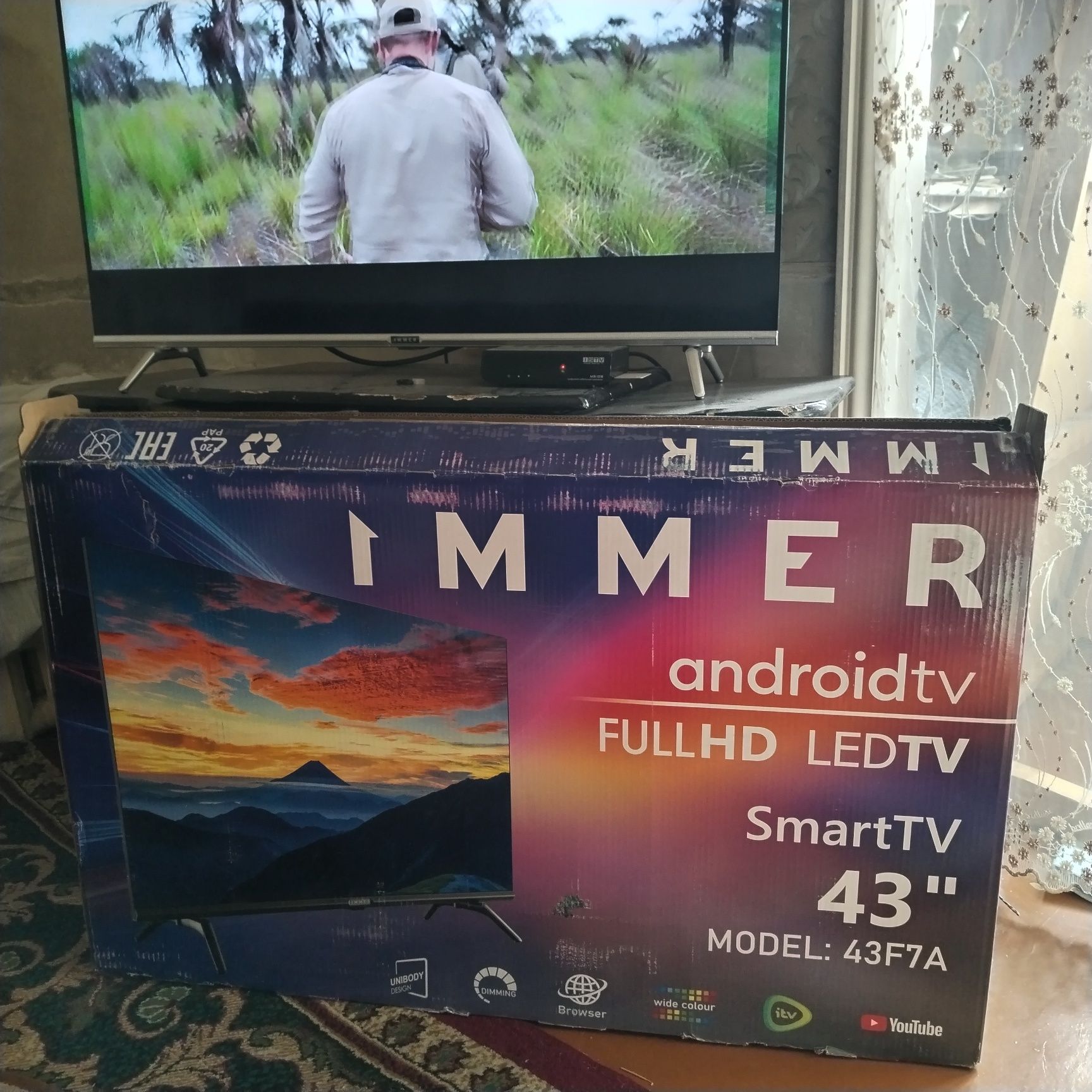 Продаётся Телевизор IMMER SMART "43" дюйм