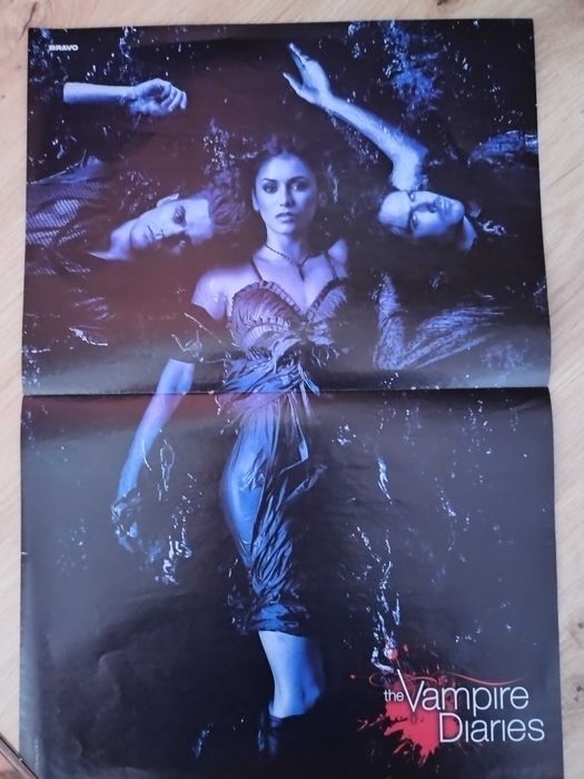 дневниците на вампира плакат нов