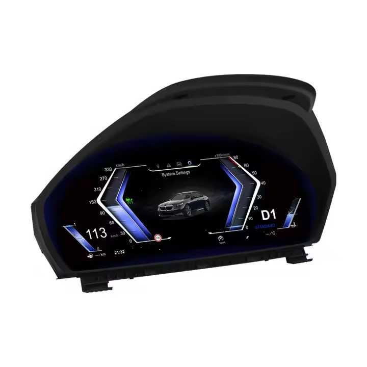 Дигитален километраж BMW F30 F31 F34 F32 F33 F36 12.3" LINUX SYSTEM