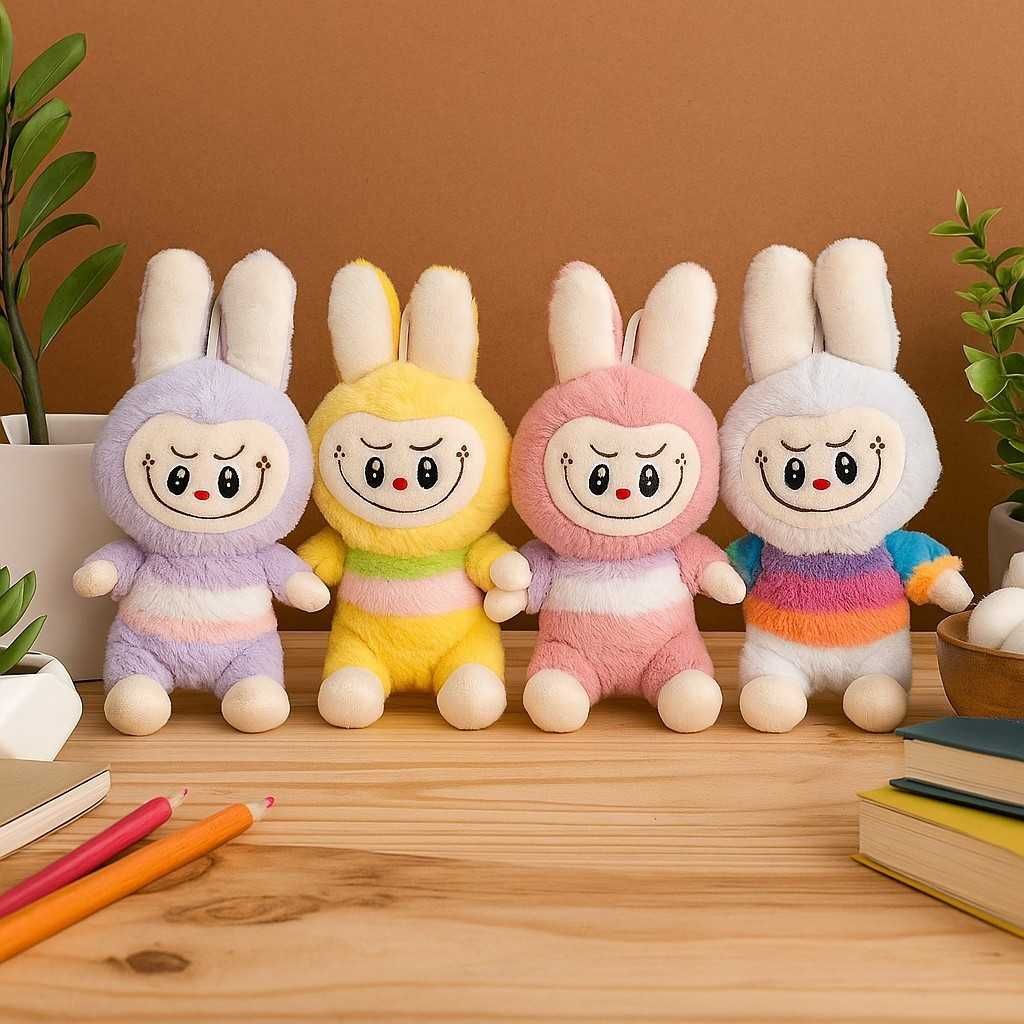 Очарователна плюшена играчка Лабубу – 25 см