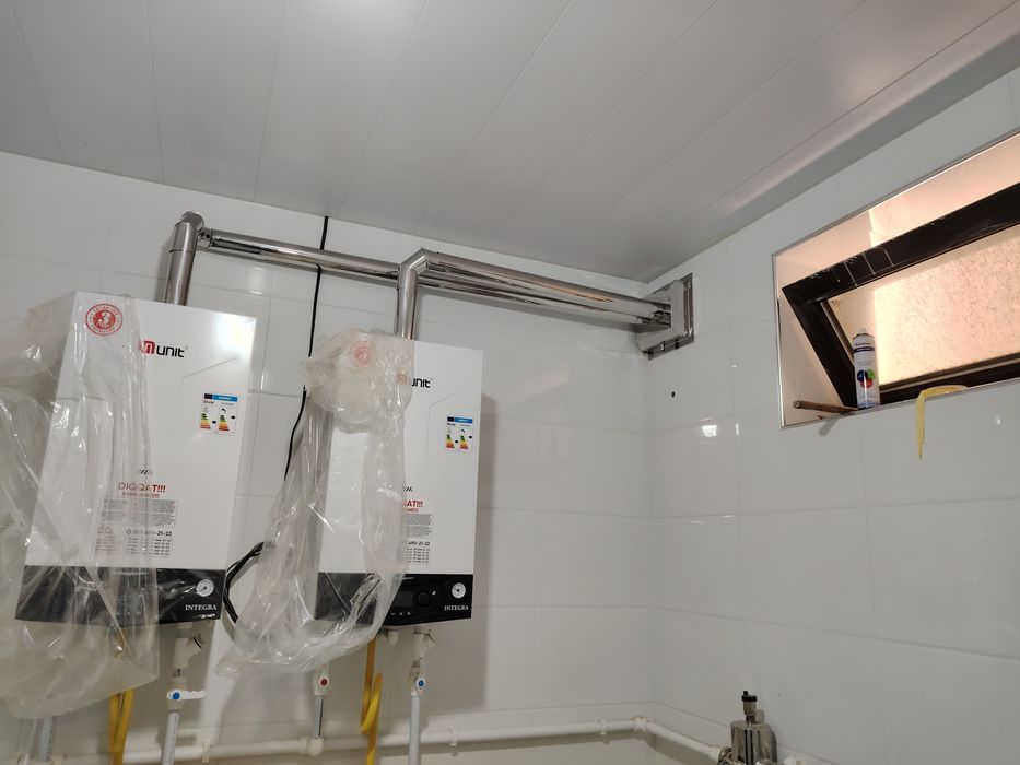 Дымоход установка