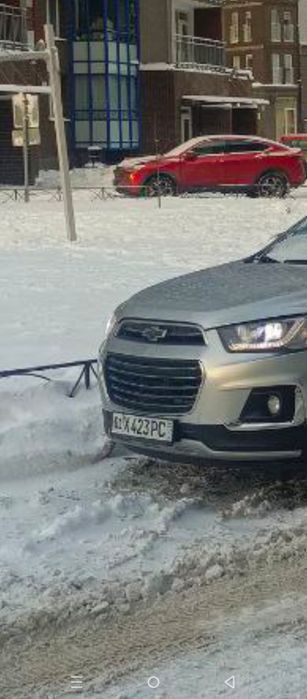 Каптива с прицепом 2012