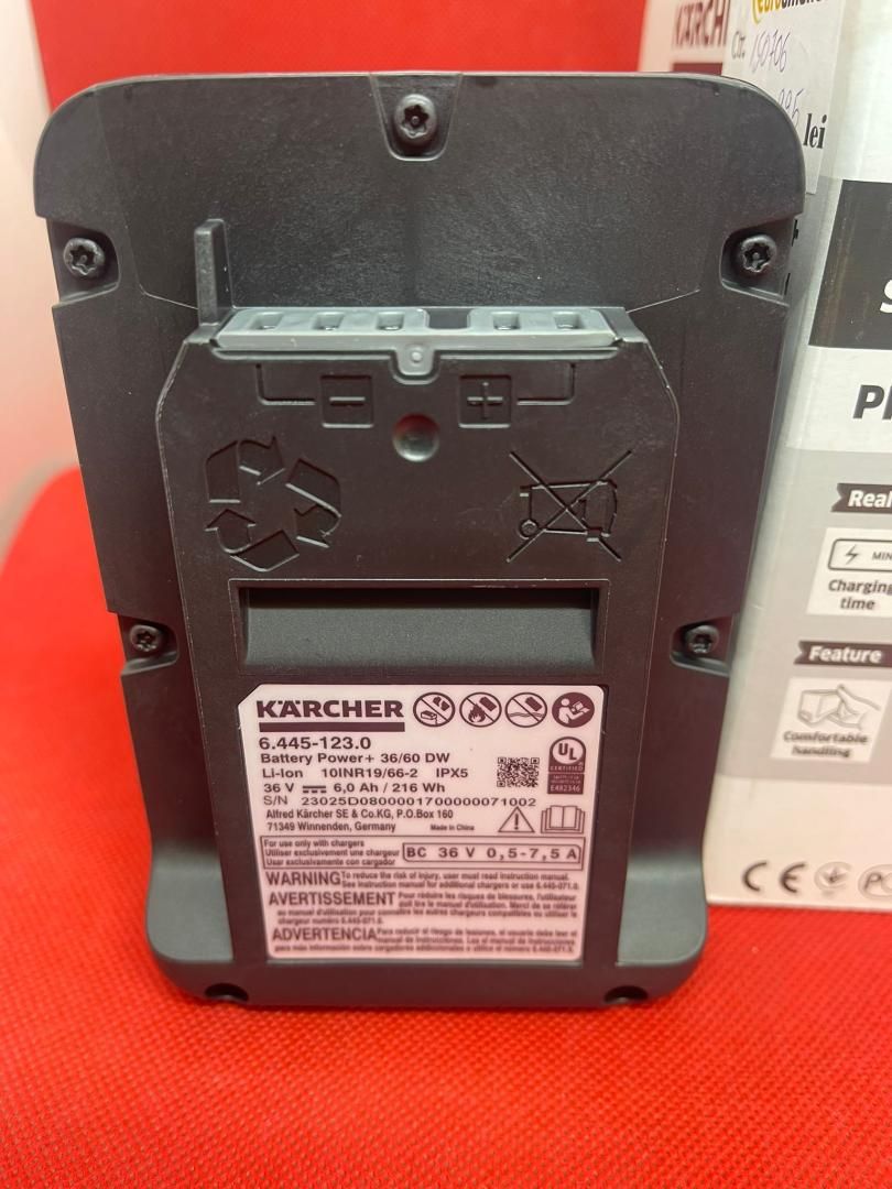 Acumulator Karcher Battery Power Plus 36V/6Ah 2.445-076.0 -A-