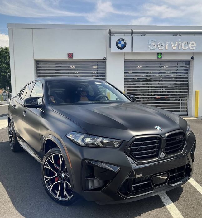 Lip buza prelungire bara fata BMW X6M F96 X5M F95 Facelift Lci 2024+