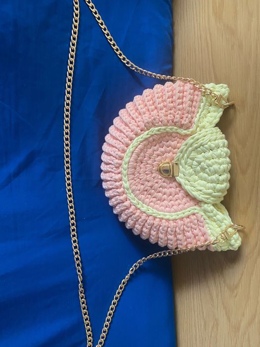 Ръчно плетене чанта