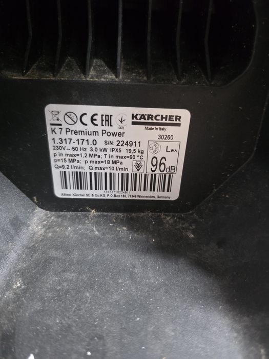 Aparat de spalat cu presiune KARCHER K 7 Power Flex Home, 3000W