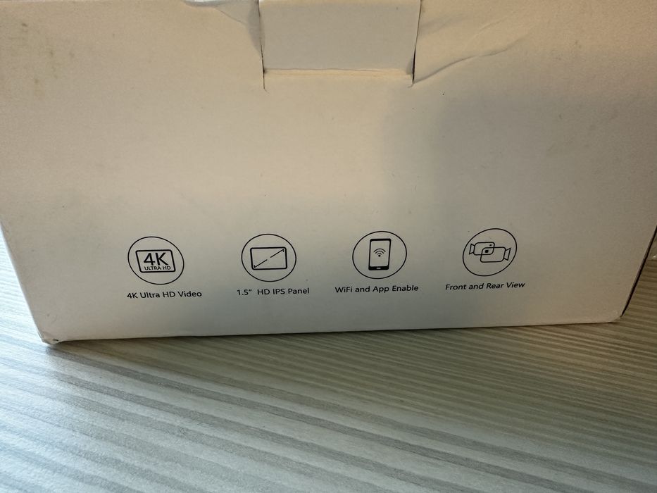 Camera de bord 4k dual si gps/wifi