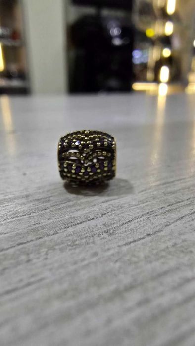 Златен талисман за гривна пандора 14 карата