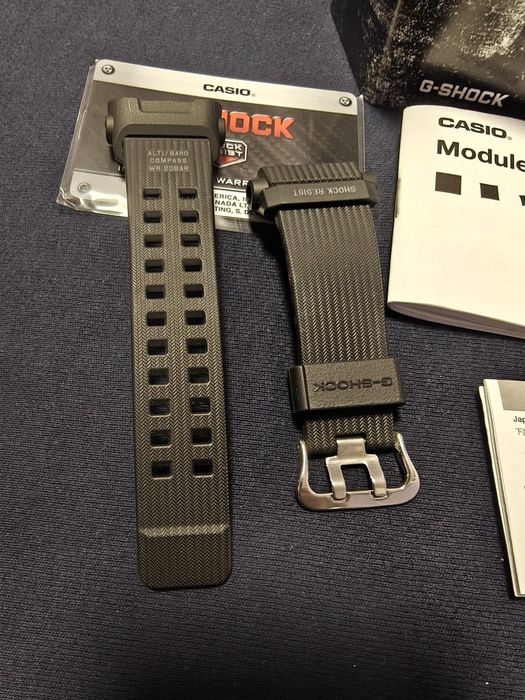 Часовник Casio G-Shock Mudmaster GG-B100-1B с каишка на GG-B100-8A