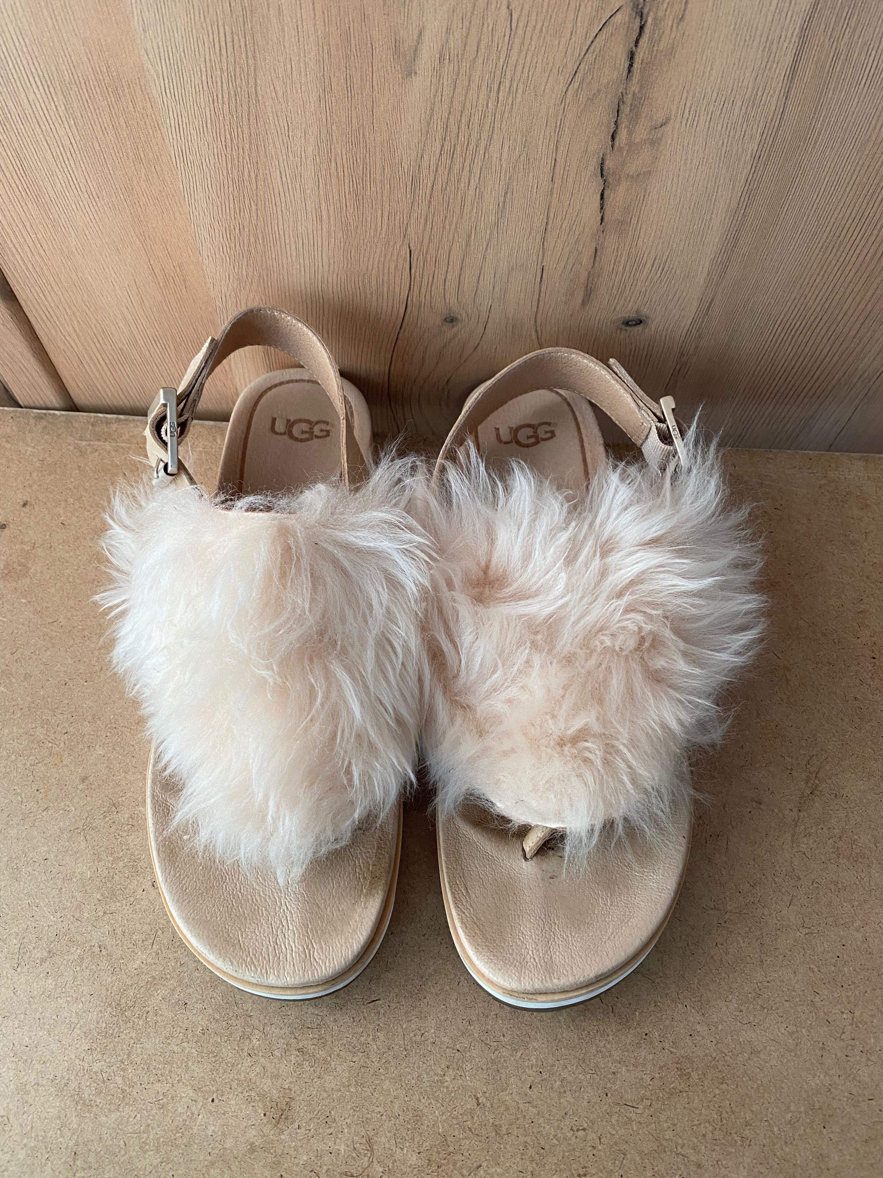 UGG сандали от естествена кожа