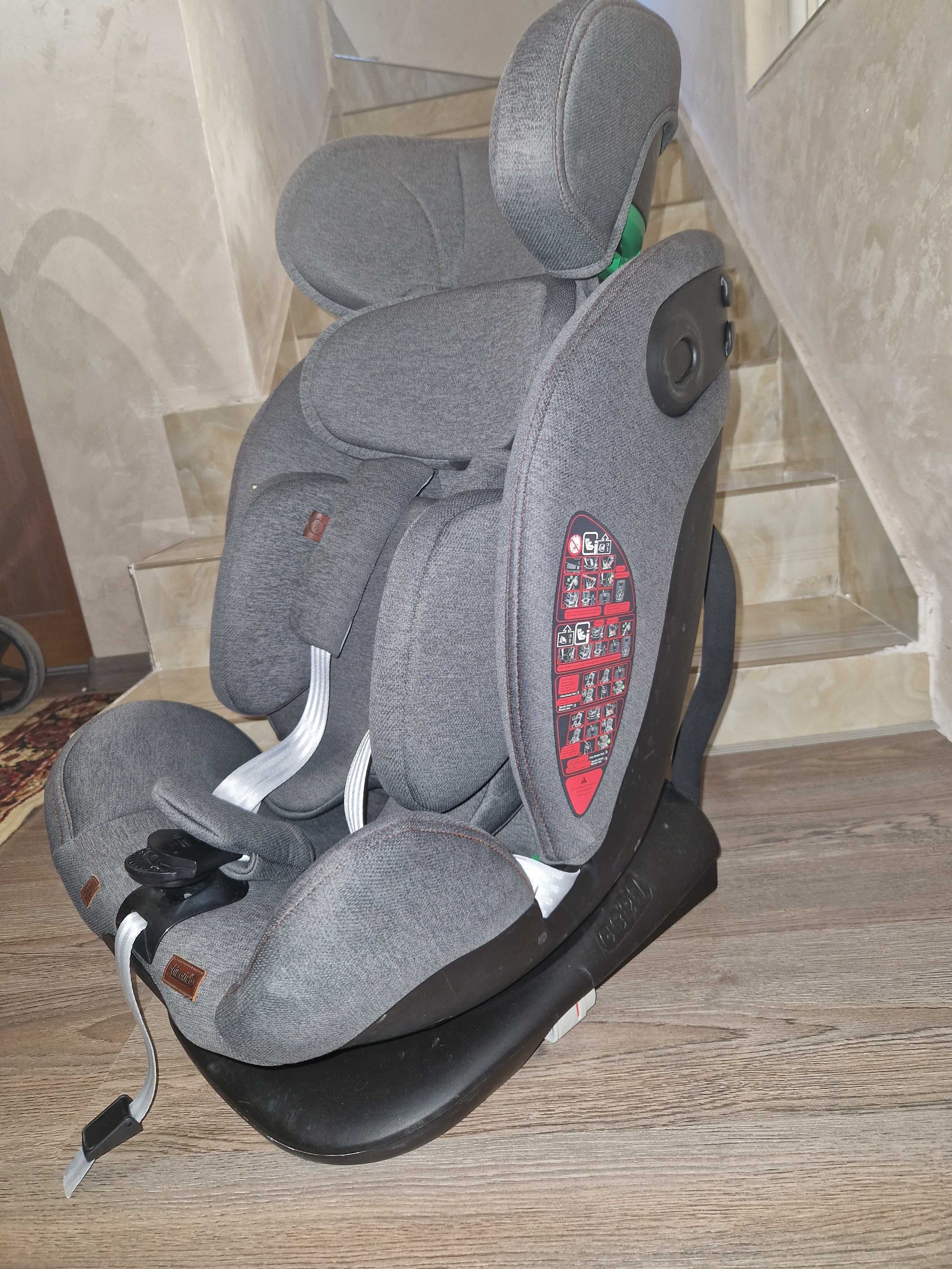 CHIPOLINO Стол за кола I-SIZE MY SIZE 360° ISOFIX (40-150 см)