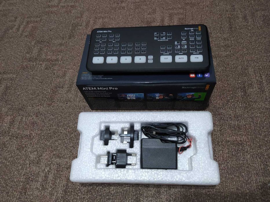 Blackmagic Design ATEM Mini Pro, mixer video, livestreaming