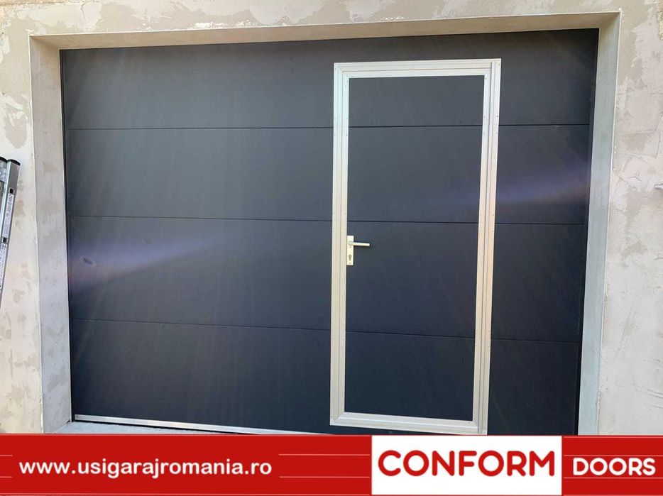 Usi de garaj pe comanda, cu automatizare si accesorii