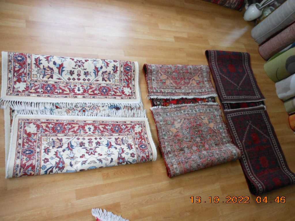 covor lana % 285/58 traversa manual traditional persan iran vechi