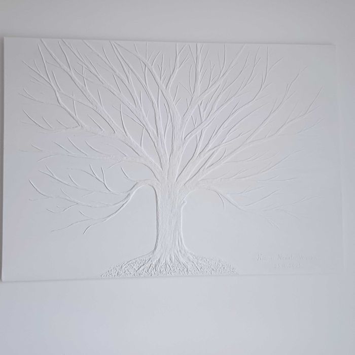 Tablou canvas pictura texturata - 3D, pomul vietii