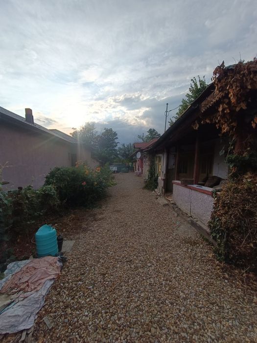 Vând casă cu curte