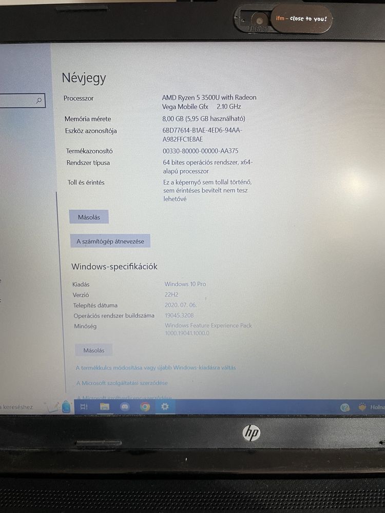 Laptop hp de vanzare