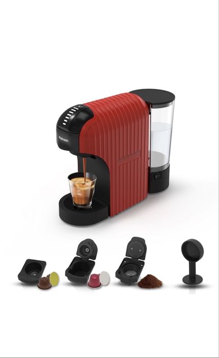 Еспресо машина за мляно кафе и капсули Rohnson