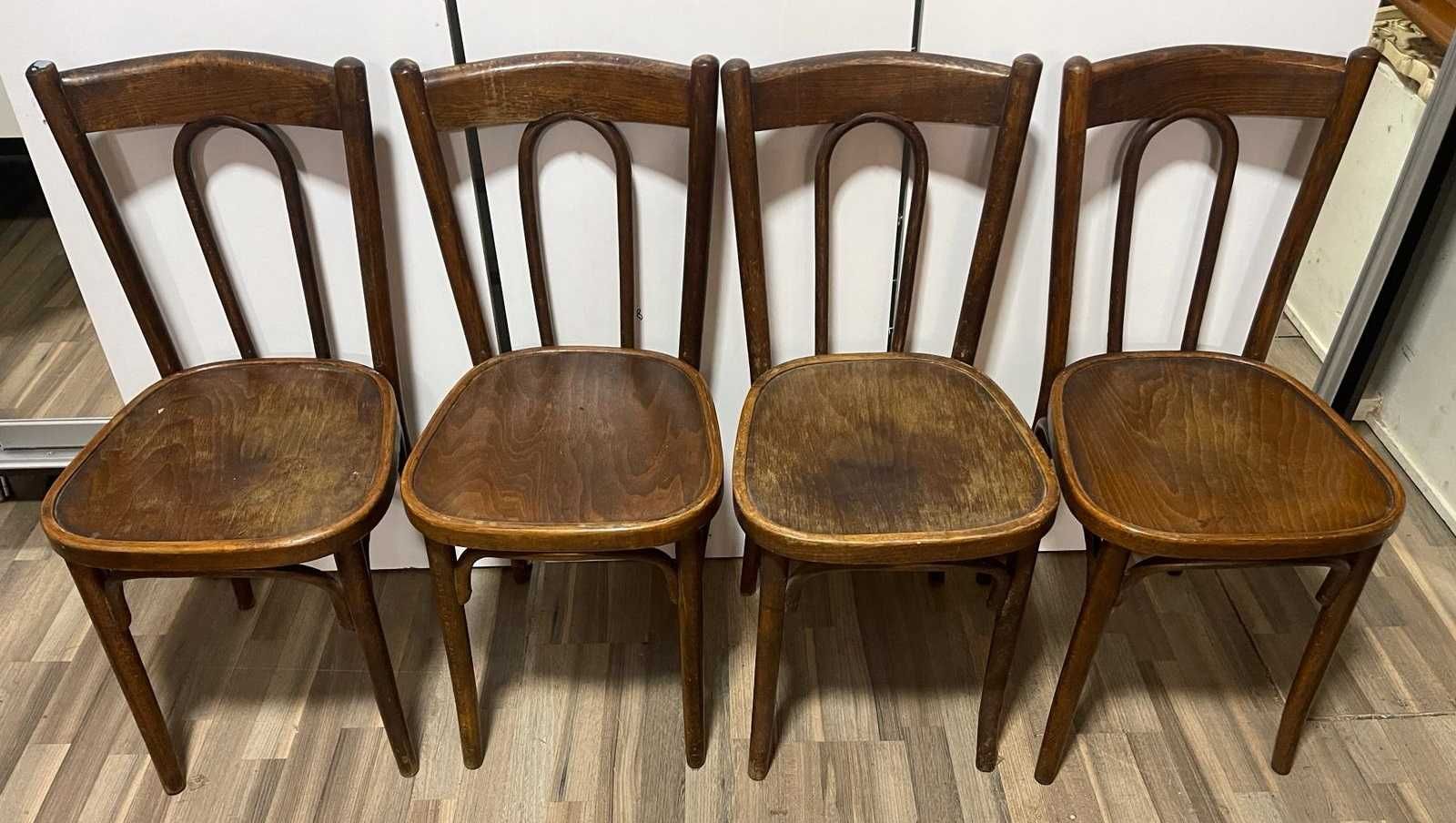 4 buc Scaune Vintage Stil Thonet; Scaun din Lemn