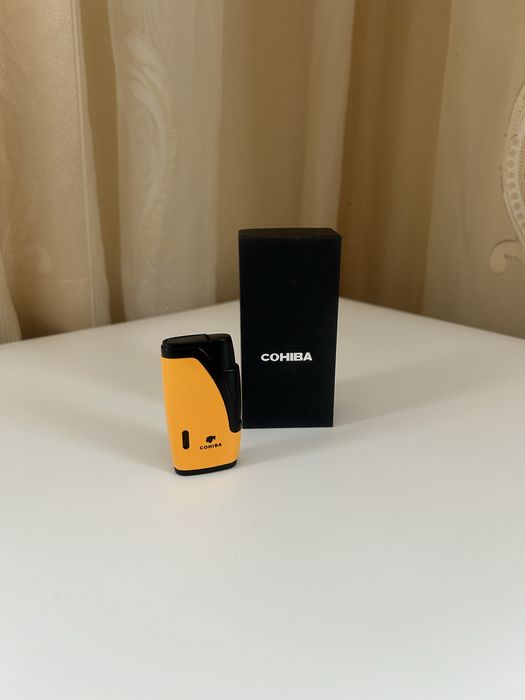 Запалка Cohiba с 2 пламъка + подаръчна кутия