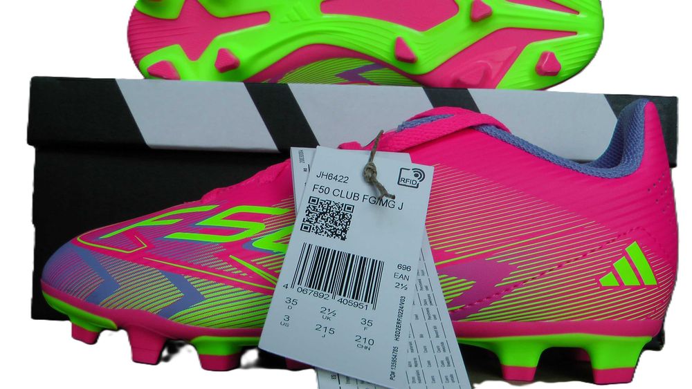 Ghete fotbal crampoane NOI Adidas F50 Club FG/MG marimea 31-32