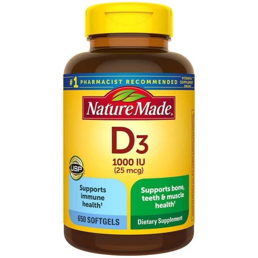 Nature Made Vitamin D3 1000ME