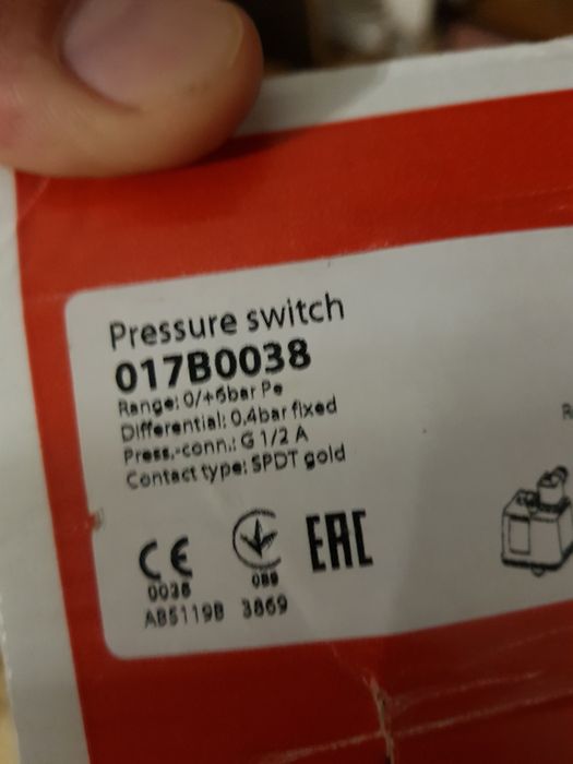 Automatizare Danfoss ECL CONFORT 210 /KEY A217/PRESOSTAT 017B0062/38