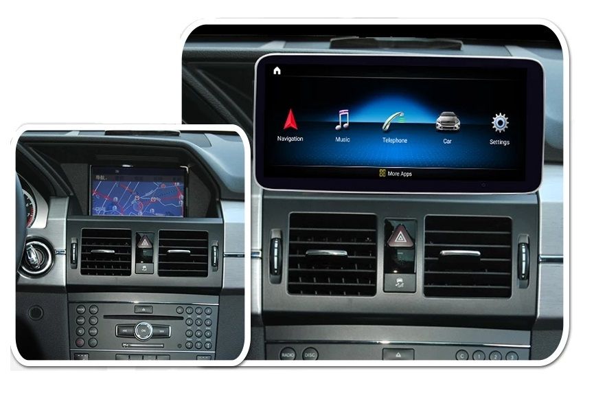 Navigatie Mercedes GLK X204 , 4GB RAM Noua Garantie Camera Marsarier