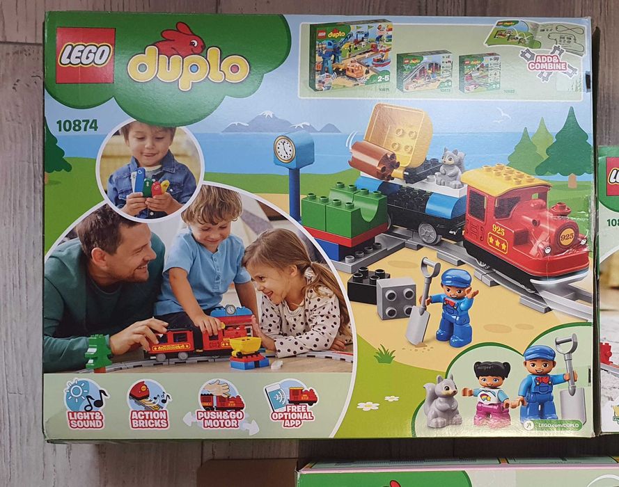 Lego duplo парен влак 10874