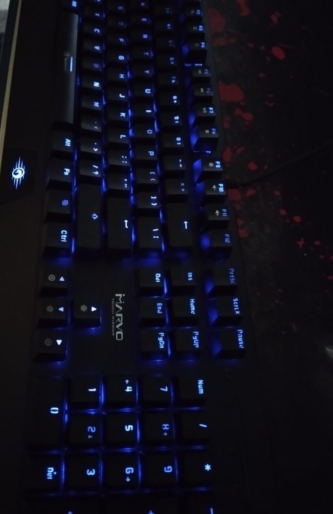 Tastatura mecanica Marvo KG922 - Albastru