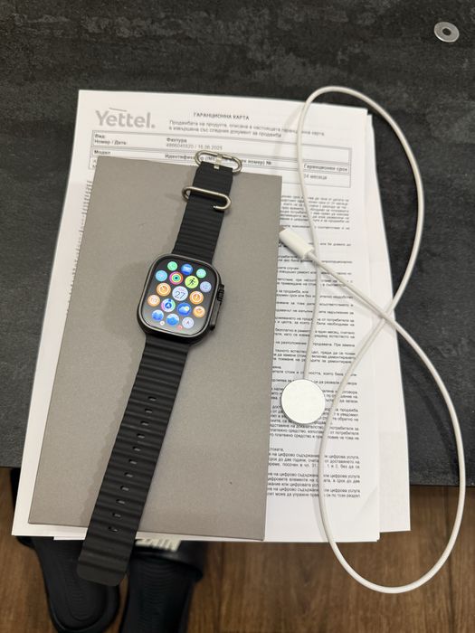 Apple Watch Ultra 2 LTE Black НОВ С ГАРАНЦИЯ