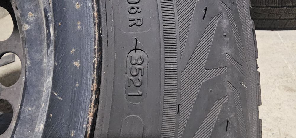 Шины использованы