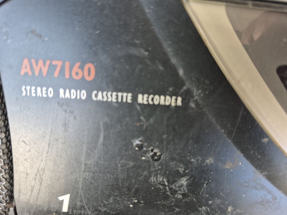 Radio casetofon marca Philips,model AW-7160
