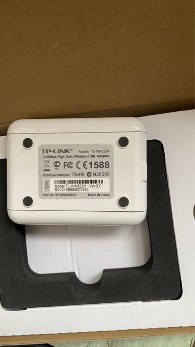 Безжичен адаптер TP-LINK TL-WN822N