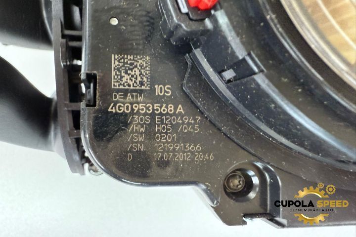Spira volan cu manete 4G0953568A Audi A6 4G/C7 [2010 - 2014]