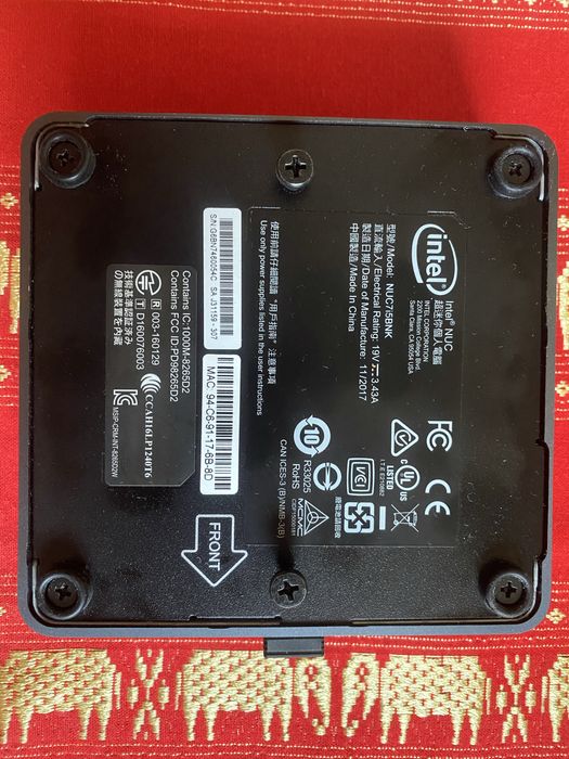 Mini desktop PC Intel NUC7i5BNK – i5, 8GB RAM, SSD, 4K aproape nou