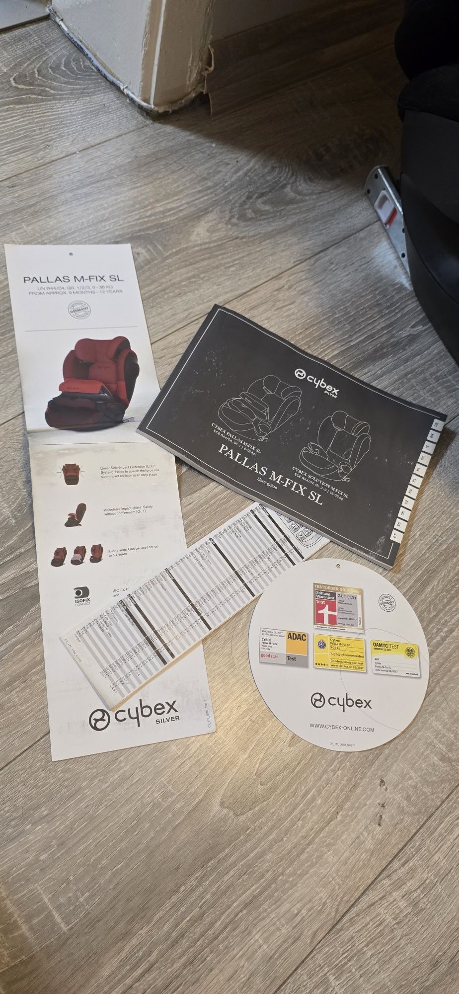 Детско столче за кола Cybex Pallas M-Fix SL