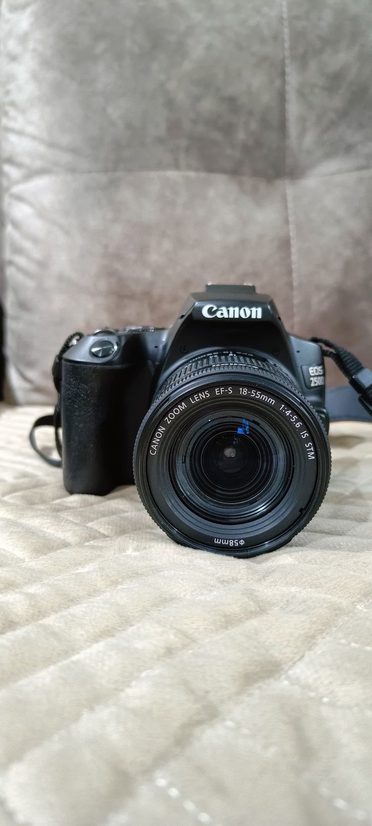 Фотокамера Canon EOS 250D Kit EF-s 18-55mm f/3.5-5.6 III черный