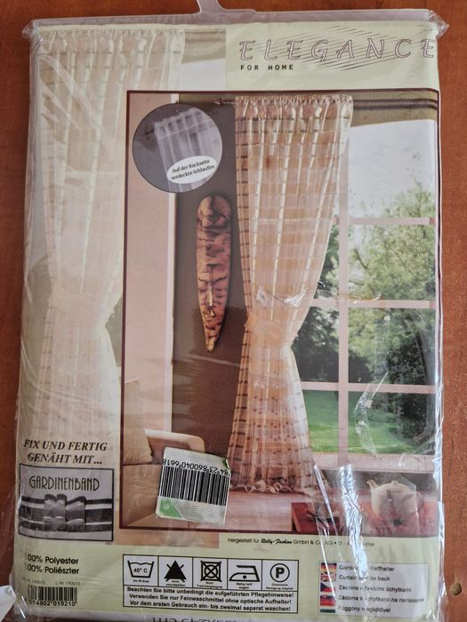 Set 2 perdele  lungi, elegante