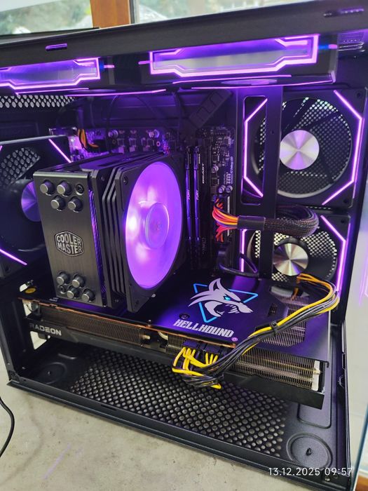 Геймърски i5 14400f, RX 6700 XT 12GB, RAM 32GB DDR4, SSD 512GB NVME