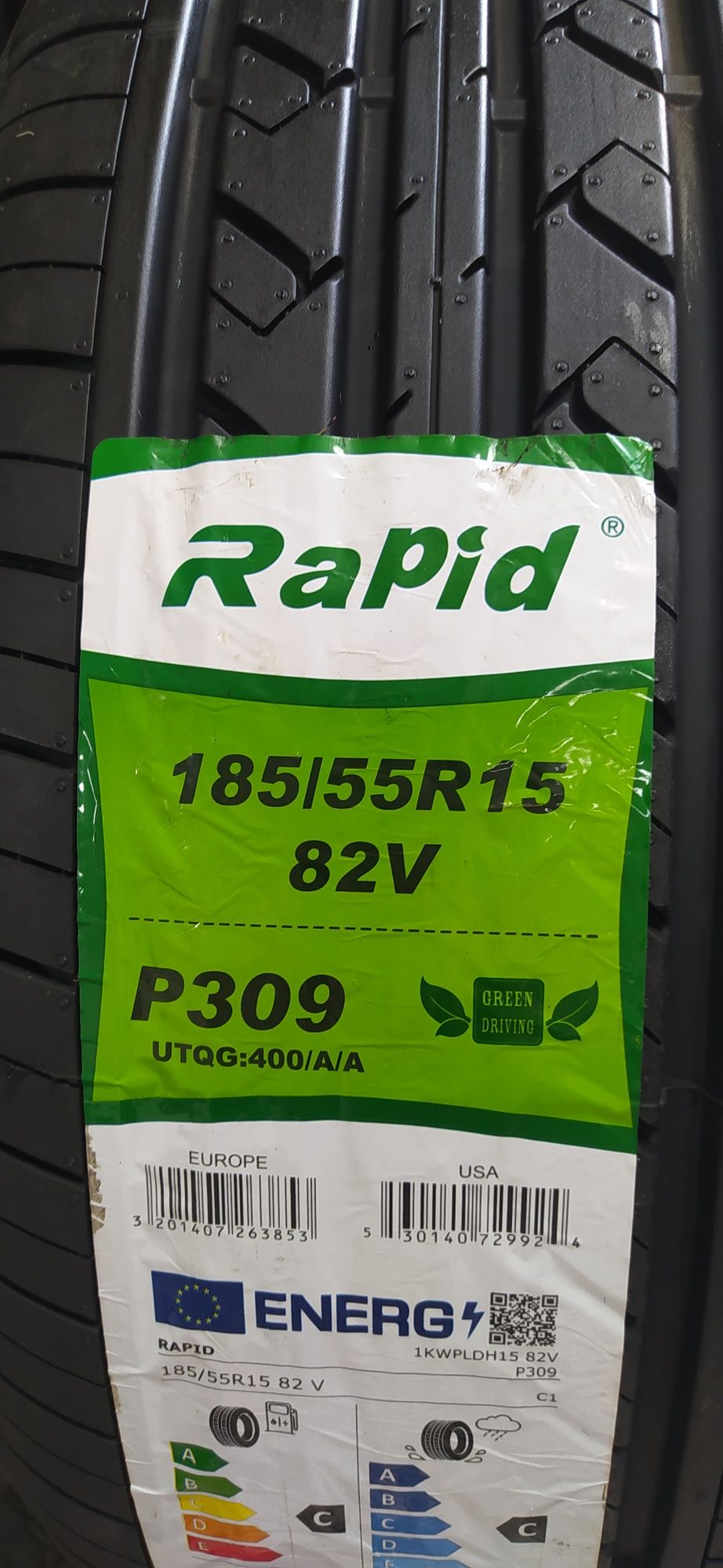 Rapid 185/55R15 P309 82V