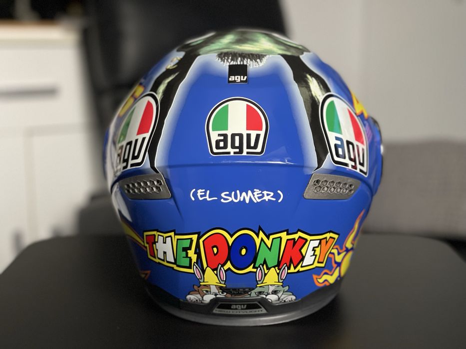 AGV GP Tech Rossi Donkey helmet