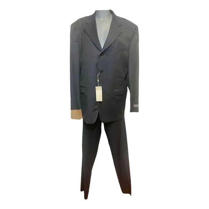 Костюм Loro Piana 56 IT Super 120s нов с етикет, 3 копчета