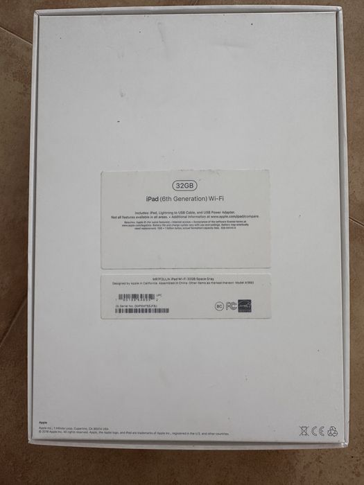 Ipad 6 th Generation