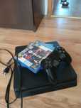 Ps4 slim без гаранция с контролер и игри
