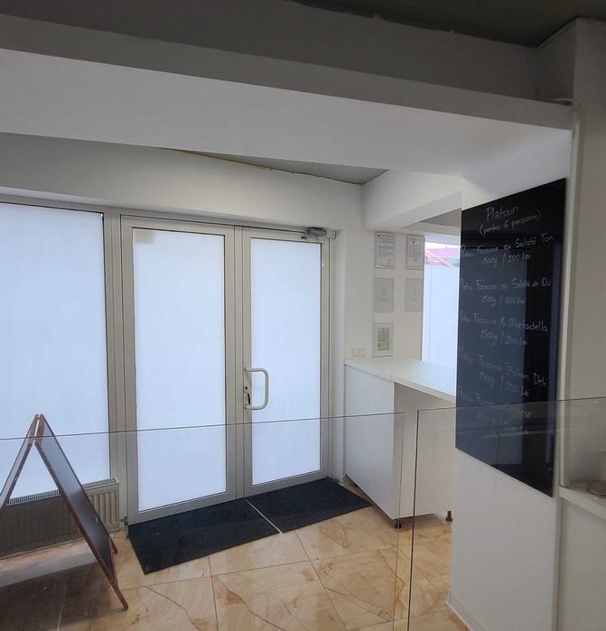 Afacere de vanzare-spatiu echipat pentru bistro/laborator de cofetarie