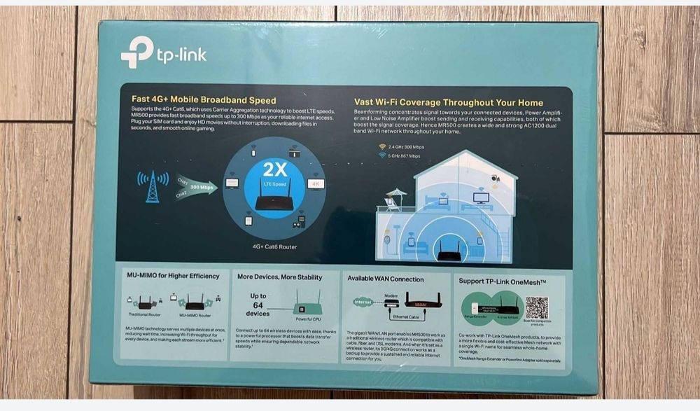 Router tp-link nou sigilat.