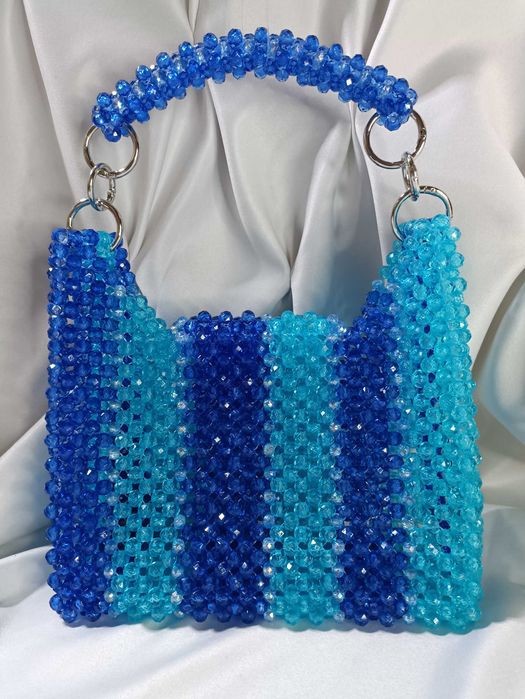 Яркая сумка из бусин handmade