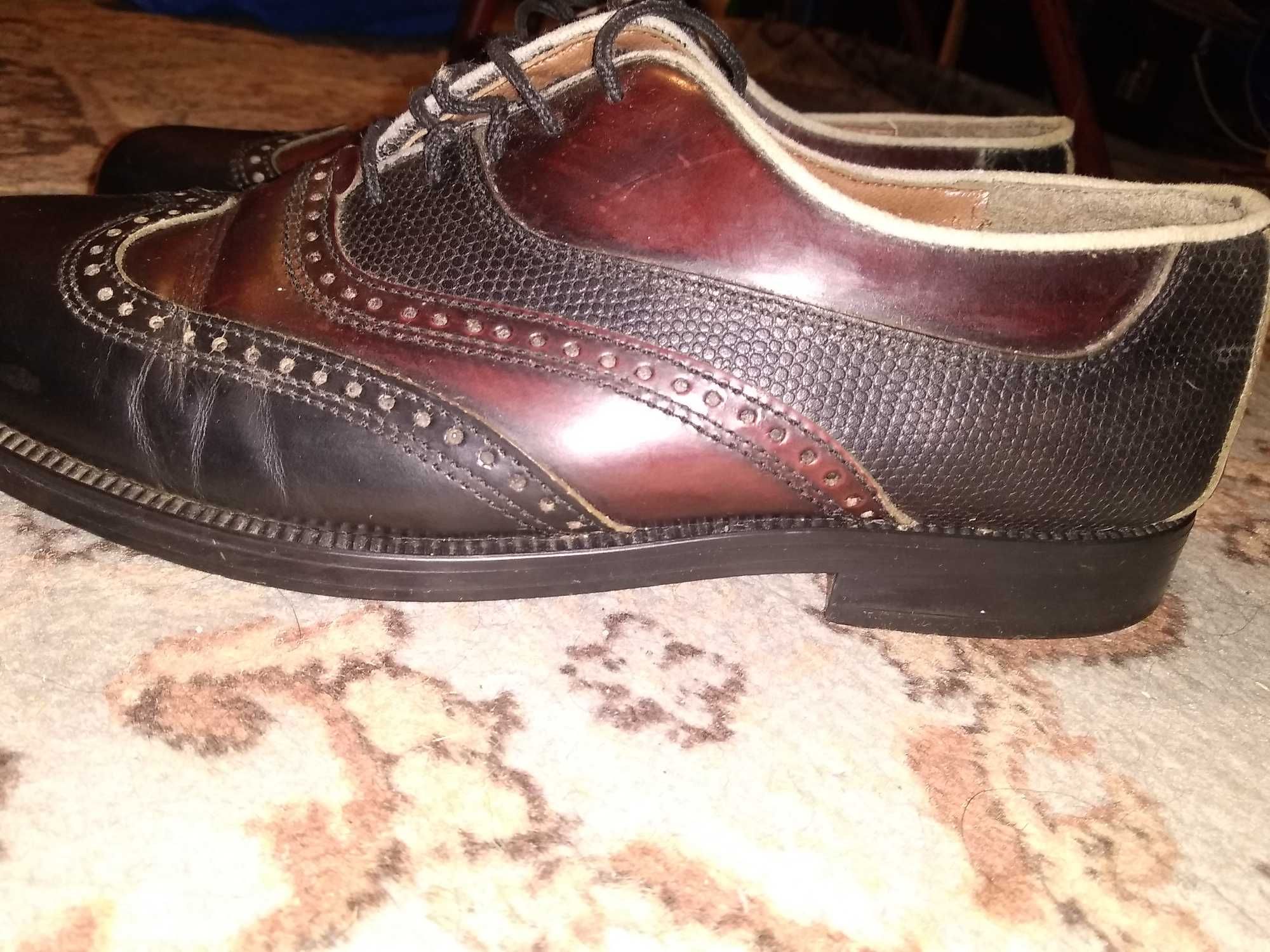 Pantofi bărbătești din piele naturala Nr 41 made in italy