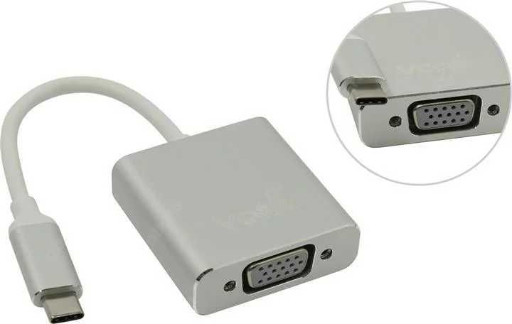 Переходник адаптер USB-C на VGA